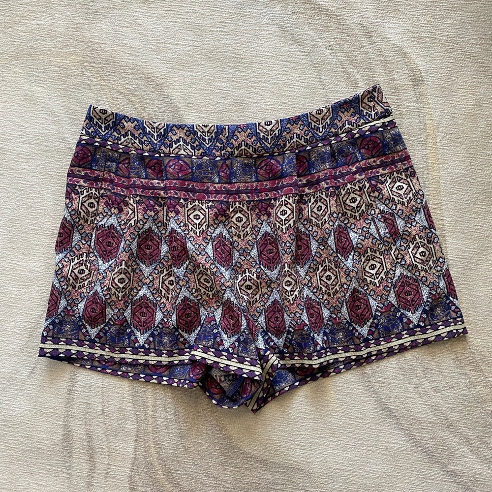 Aztec Fabric Shorts